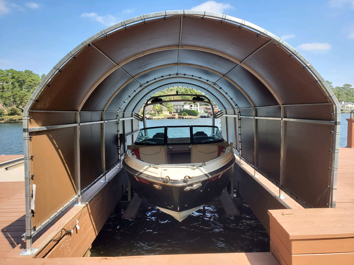 SlipSki Boat Dock Covers | Custom Boat Dock And Lift Covers