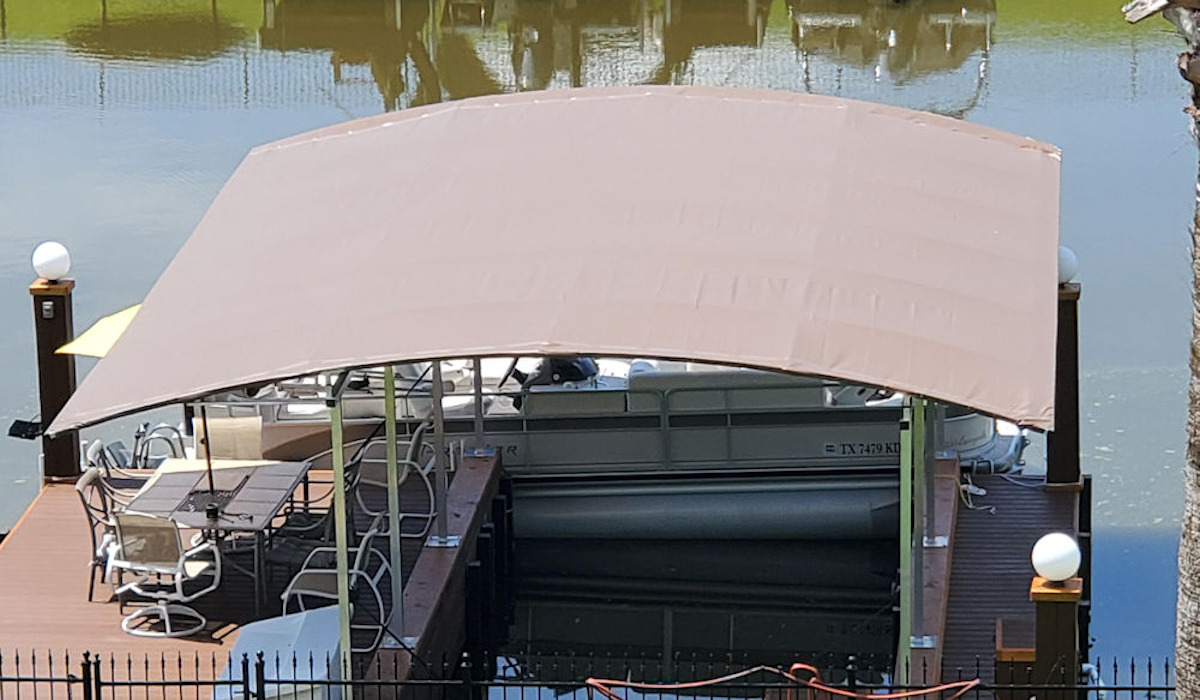 Signs you need to replace your boat lift canopy cover